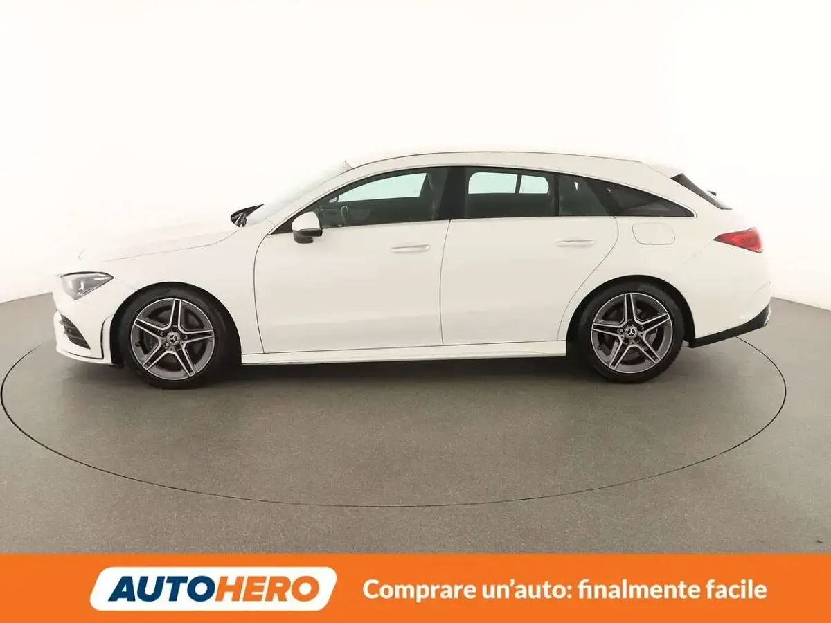 Usata Mercedes CLA200 Shooting Brake AMG line 163 CV (119 kW) 2019 Bianco Station wagon