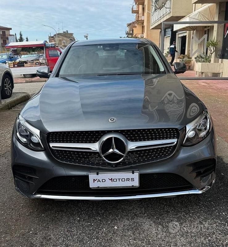 Usata Mercedes GLC250 Exclusive 204 CV (150 kW) 2018 Grigio Coupé
