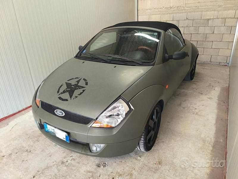 Usata Ford StreetKa 95 CV (69 kW) 2004 Verde Cabrio