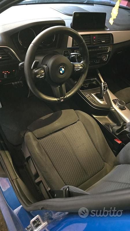 Usata BMW 125 M Sport 224 CV (164 kW) 2018 Blu Utilitaria