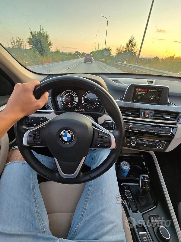 Usata BMW X1 xLine 150 CV (110 kW) 2018 Nero SUV