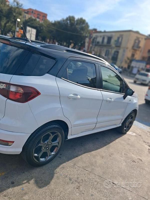 Usata Ford Ecosport ST-Line 99 CV (72 kW) 2019 Bianco SUV