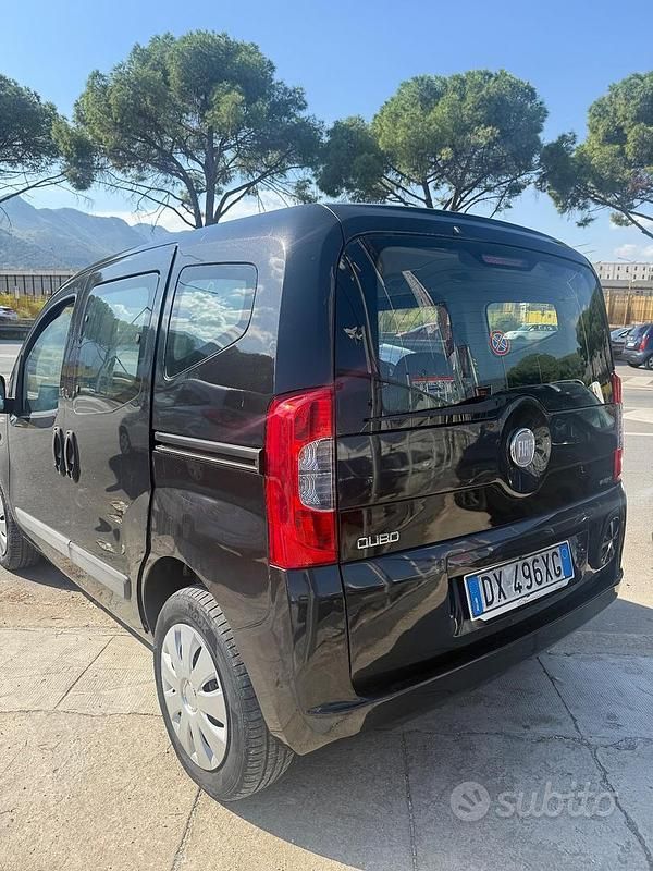 Usata Fiat Qubo Dynamic 75 CV (55 kW) 2010 Nero Monovolume