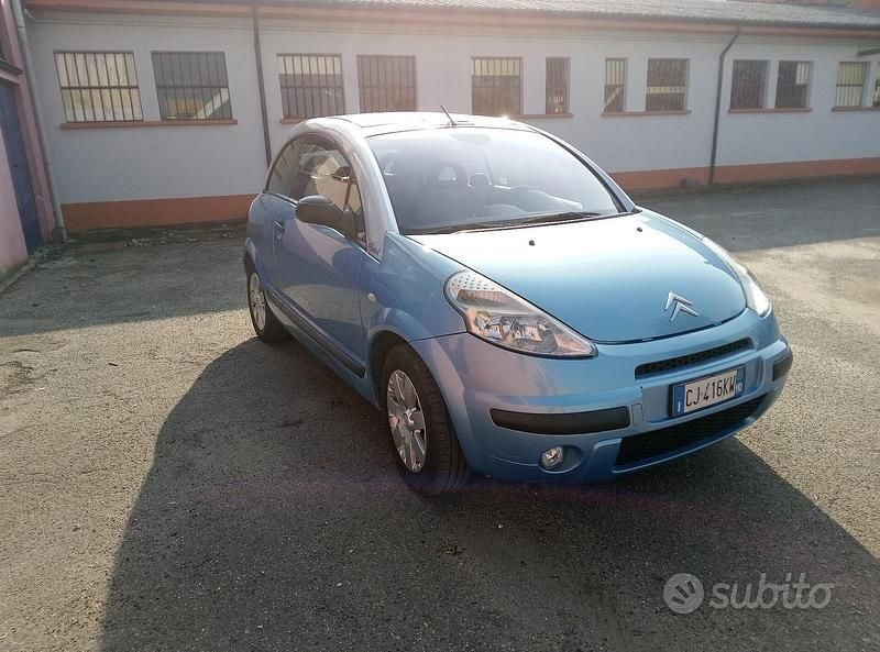 Usata Citroën C3 Pluriel 109 CV (80 kW) 2003 Blu Cabrio