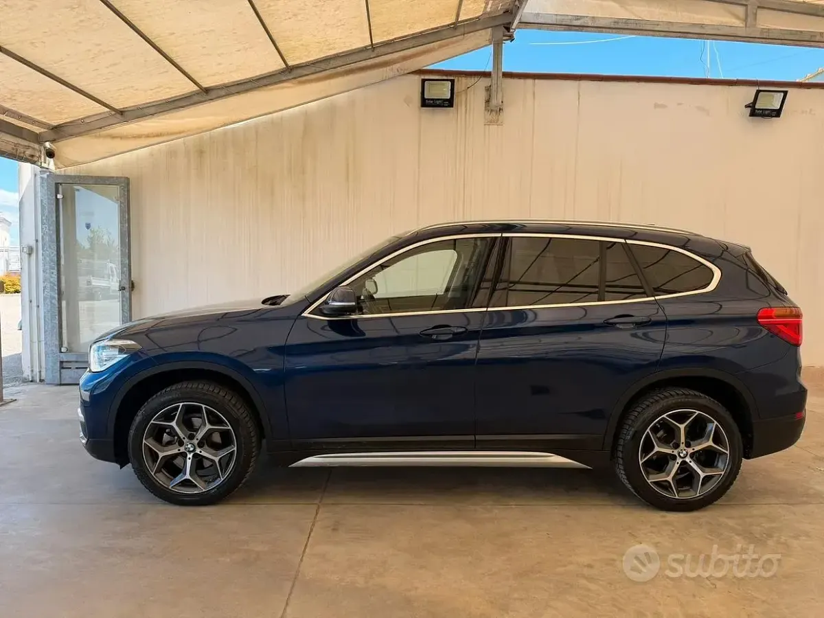 Usata BMW X1 150 CV (110 kW) 2018 Blu SUV