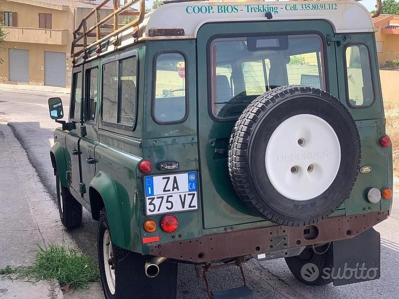 Verde Usata 2006 Land Rover Defender SUV | 25.000 € (Buon prezzo) - Immagine 1/4