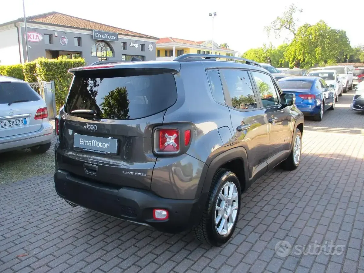 Usata Jeep Renegade Limited 120 CV (88 kW) 2018 Grigio SUV