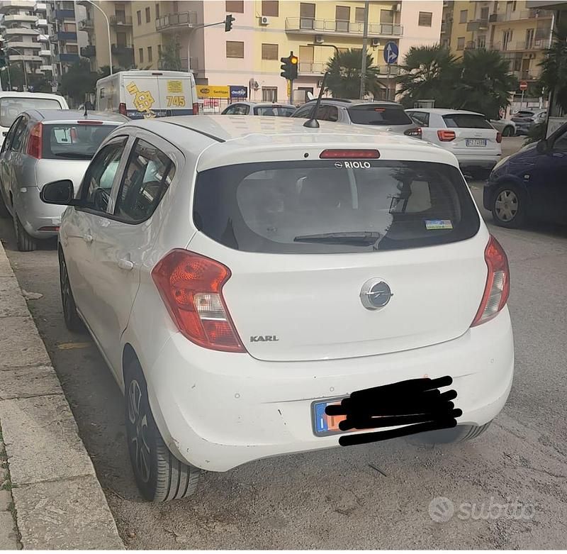Usata Opel Karl 75 CV (55 kW) 2016 Bianco Utilitaria