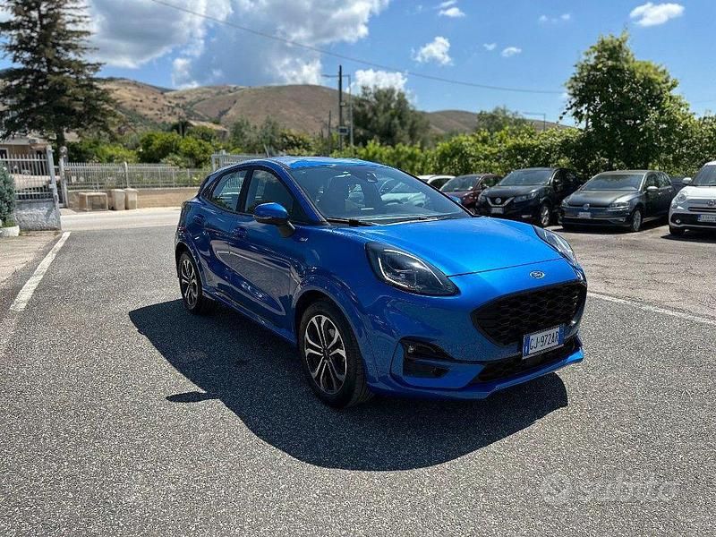 Usata Ford Puma ST-Line X 125 CV (91 kW) 2022 Blu SUV