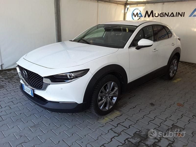 Usata Mazda CX-30 122 CV (89 kW) 2021 Snowflake white pearl met SUV