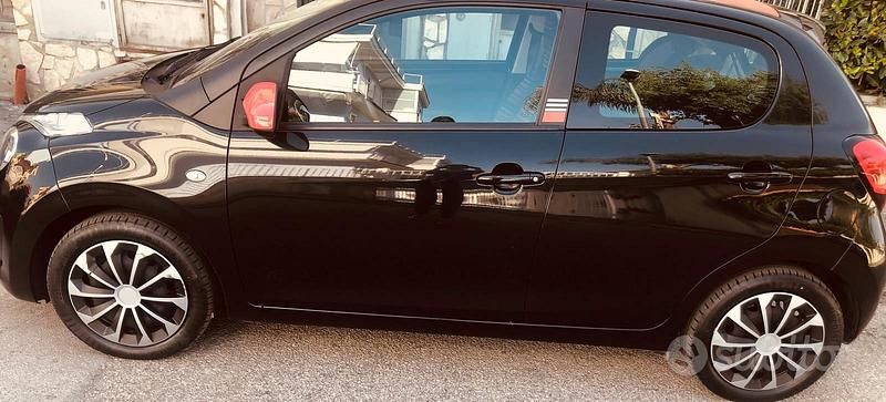 Usata Citroën C1 PureTech 85 CV (62 kW) 2017 Nero Utilitaria