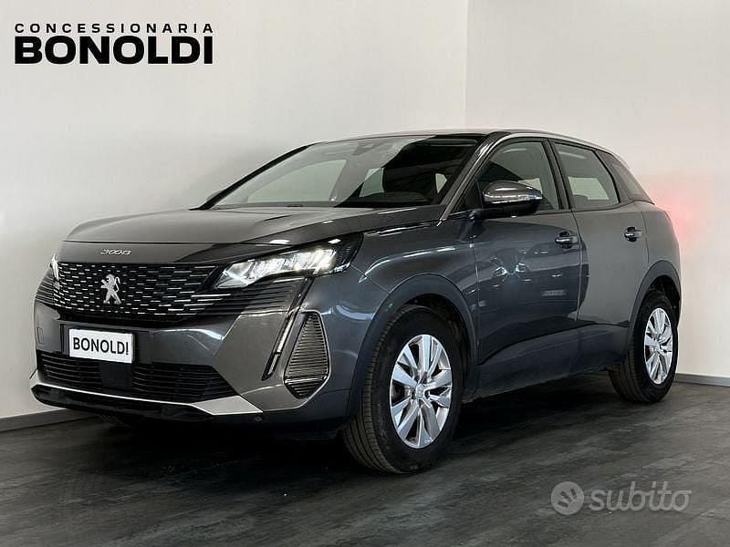 Usata Peugeot 3008 Active 131 CV (96 kW) 2021 Grigio SUV