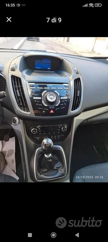 Usata Ford C-MAX Titanium 116 CV (85 kW) 2012 Blu Monovolume