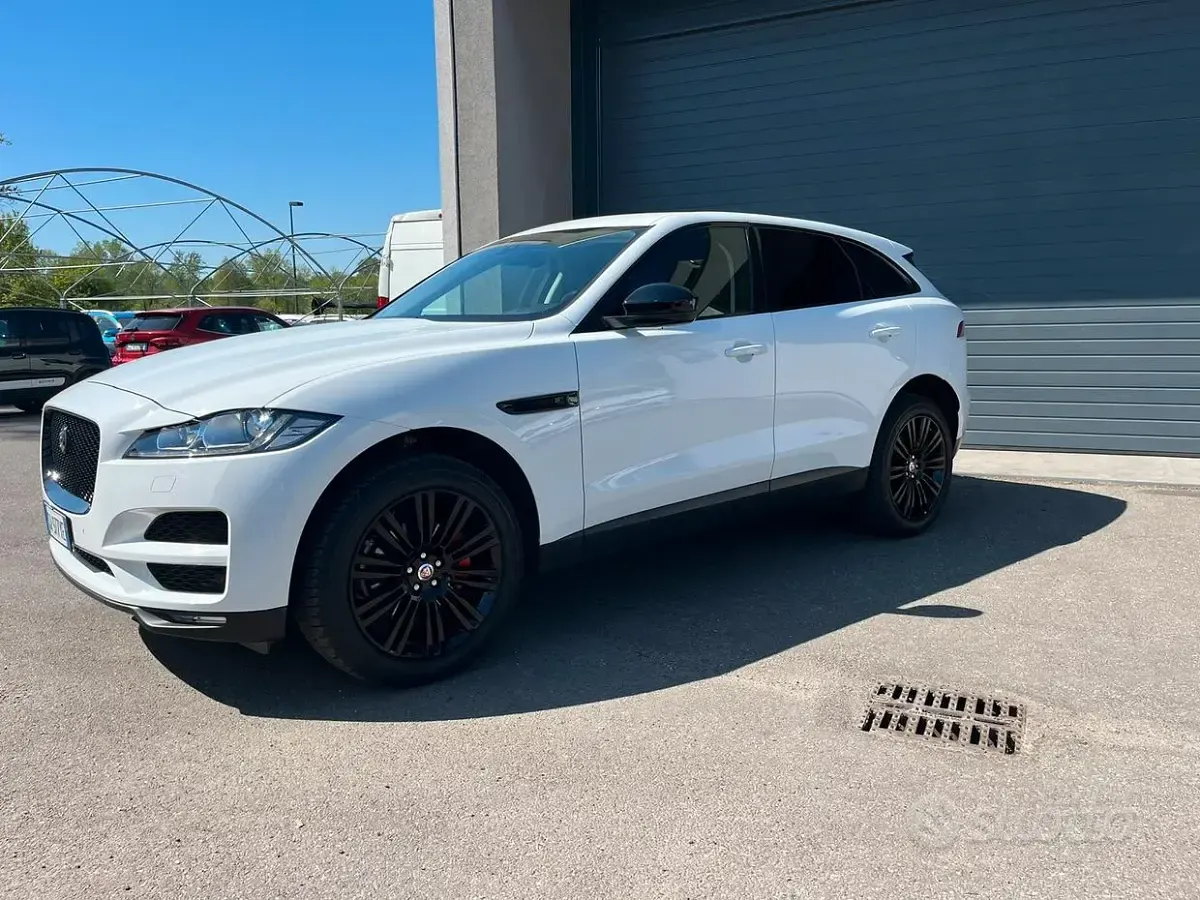 Brugt Jaguar F-Pace Prestige 180 HK (132 kW) 2020 Hvid SUV