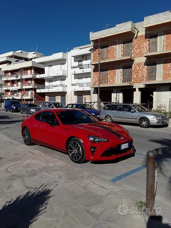 Usata Toyota GT86 GT 200 CV (147 kW) 2019 Rosso