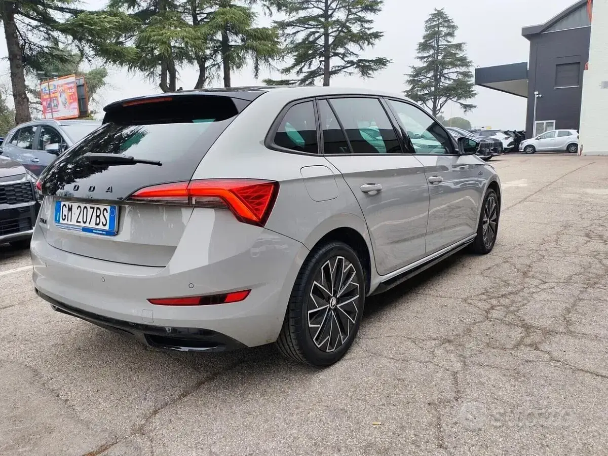 Usata Skoda Scala Monte Carlo 110 CV (80 kW) 2023 Grigio Utilitaria