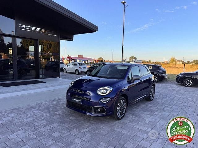 Usata Fiat 500X Sport 130 CV (95 kW) 2024 Blu SUV