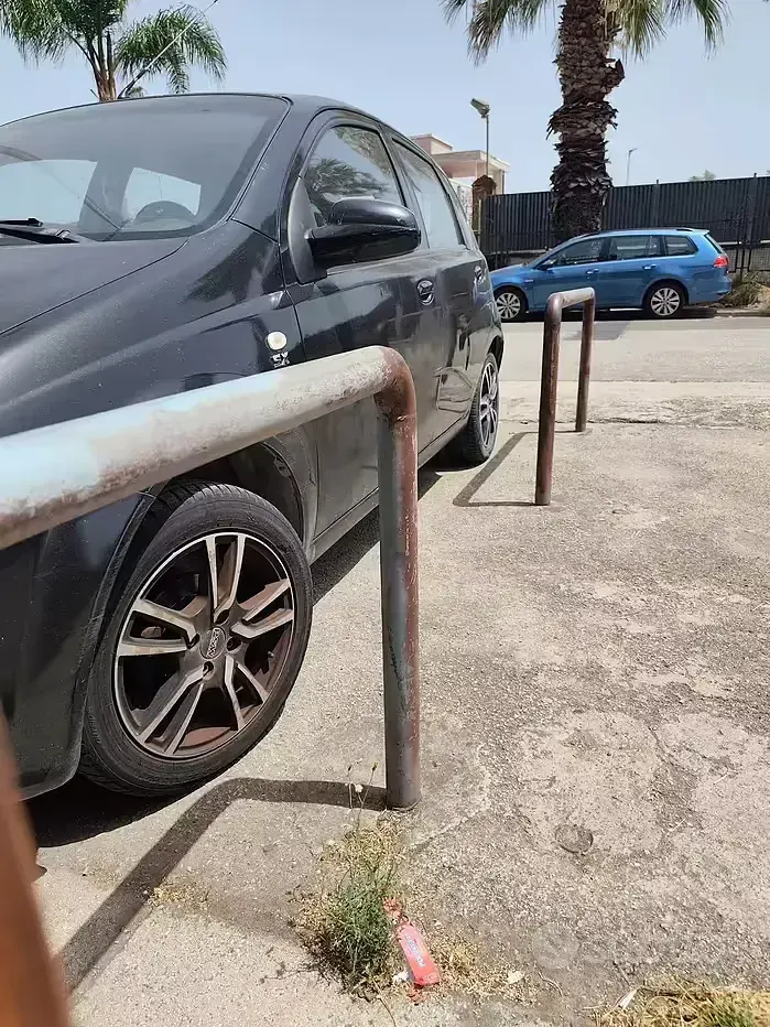 Usata Chevrolet Kalos SX 72 CV (52 kW) 2007 Nero Utilitaria