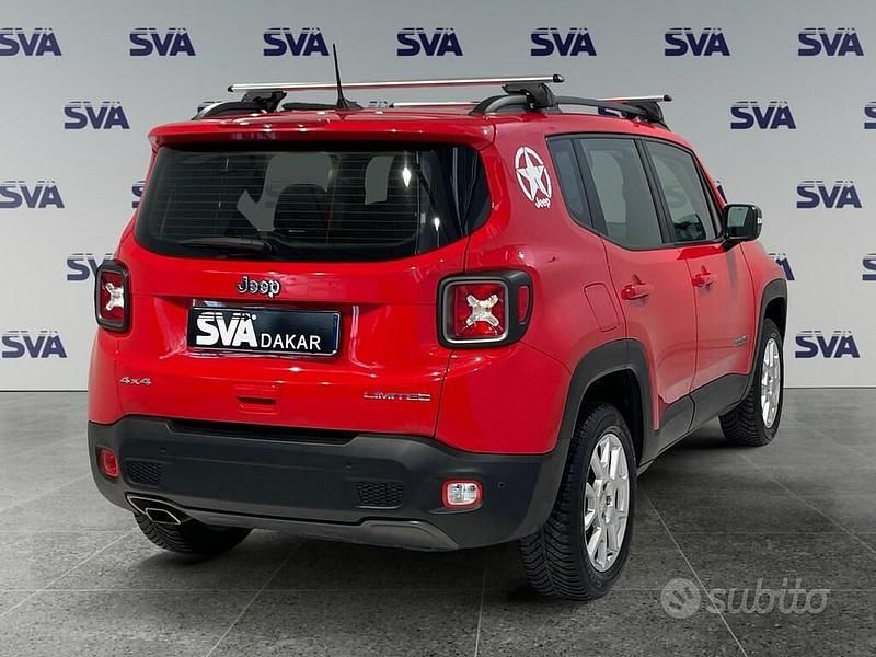 Usata Jeep Renegade Limited 140 CV (102 kW) 2019 Rosso(met.) SUV
