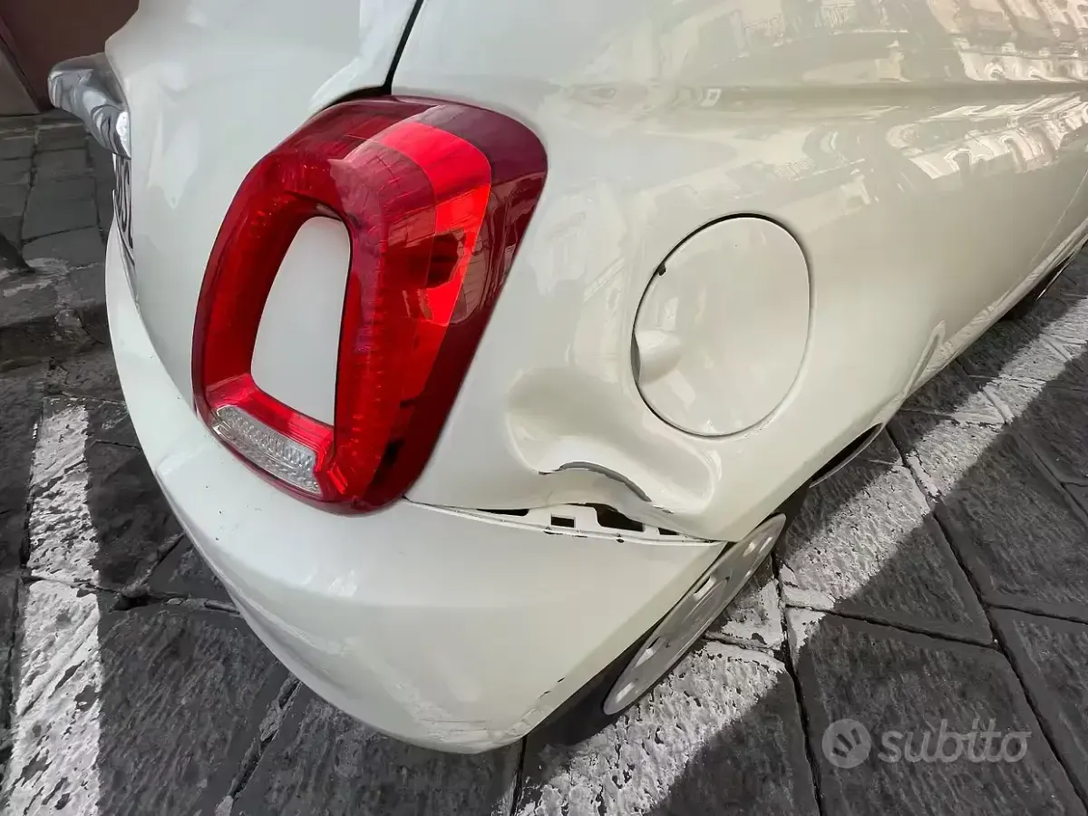 Usata Fiat 500 69 CV (50 kW) 2015 Bianco Berlina