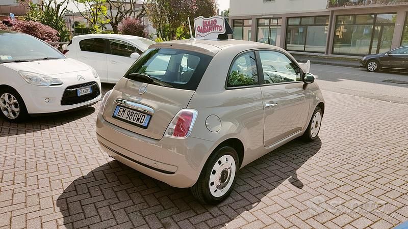 Usata Fiat 500 69 CV (50 kW) 2012 Beige Berlina
