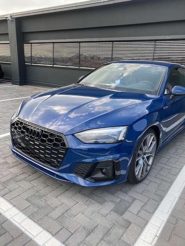Usata Audi A5 S-Line 204 CV (150 kW) 2023 Blu/azzurro Coupé