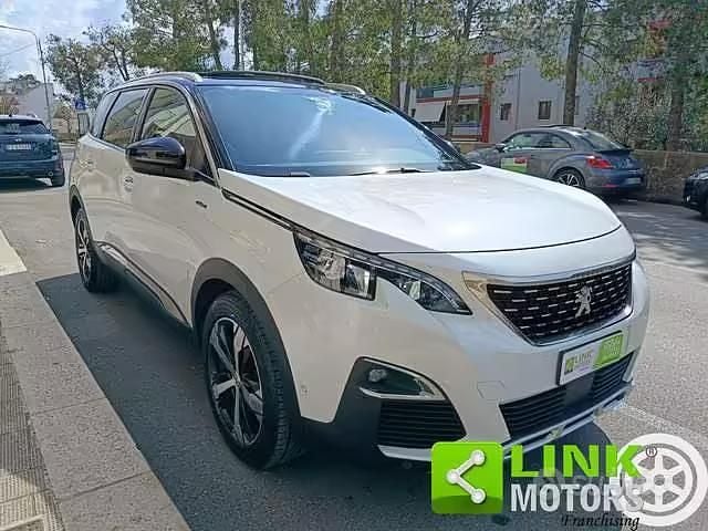 Usata Peugeot 5008 GT-line 130 CV (95 kW) 2018 Bianco SUV