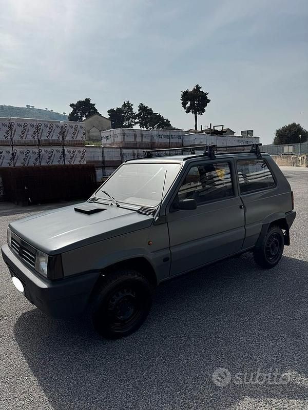 Usata Fiat Panda 1999 Grigio Utilitaria