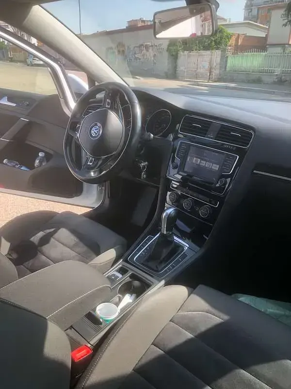 Usata VW Golf VII 110 CV (80 kW) 2017 Bianco Berlina