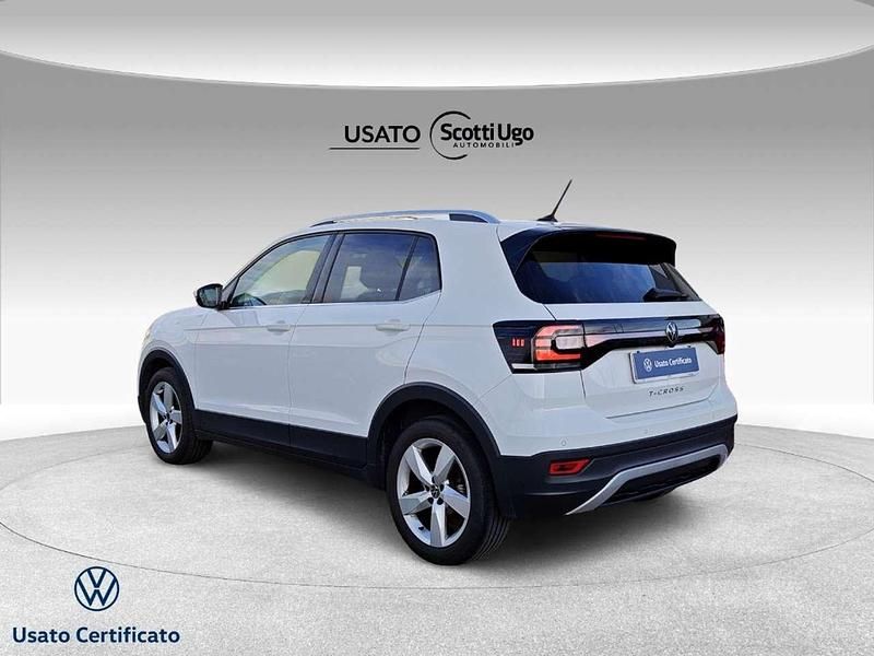 Usata VW T-Cross Advance 110 CV (80 kW) 2023 Bianco SUV