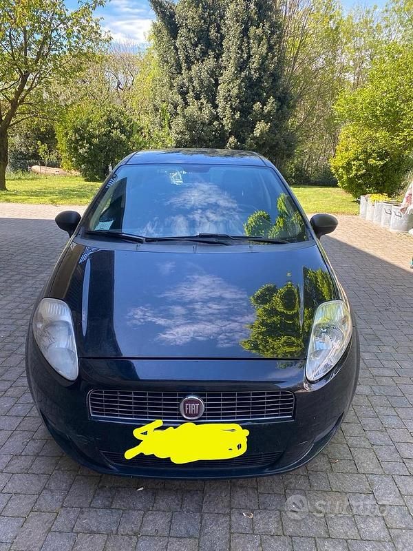 Usata Fiat Grande Punto 2008 Nero Utilitaria