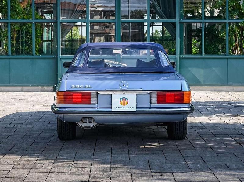 Usata Mercedes SL350 200 CV (147 kW) 1971 Azzurro metallizzato Cabrio