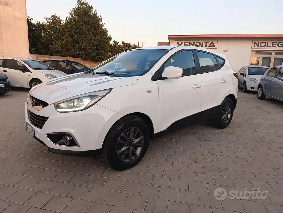 Usata Hyundai ix35 115 CV (84 kW) 2015 Bianco SUV