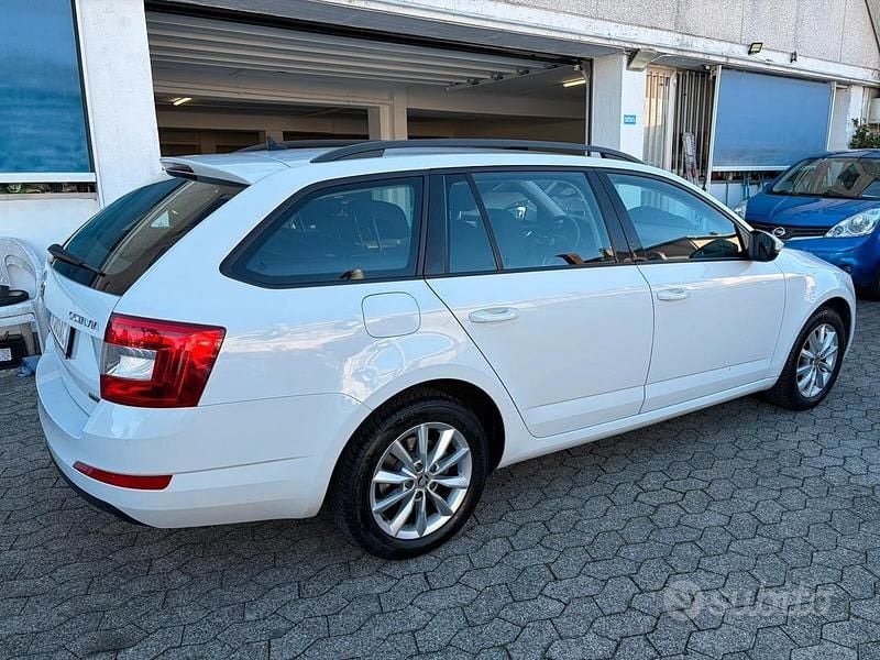 Usata Skoda Octavia G-TEC Ambition 110 CV (80 kW) 2017 Bianco Station wagon