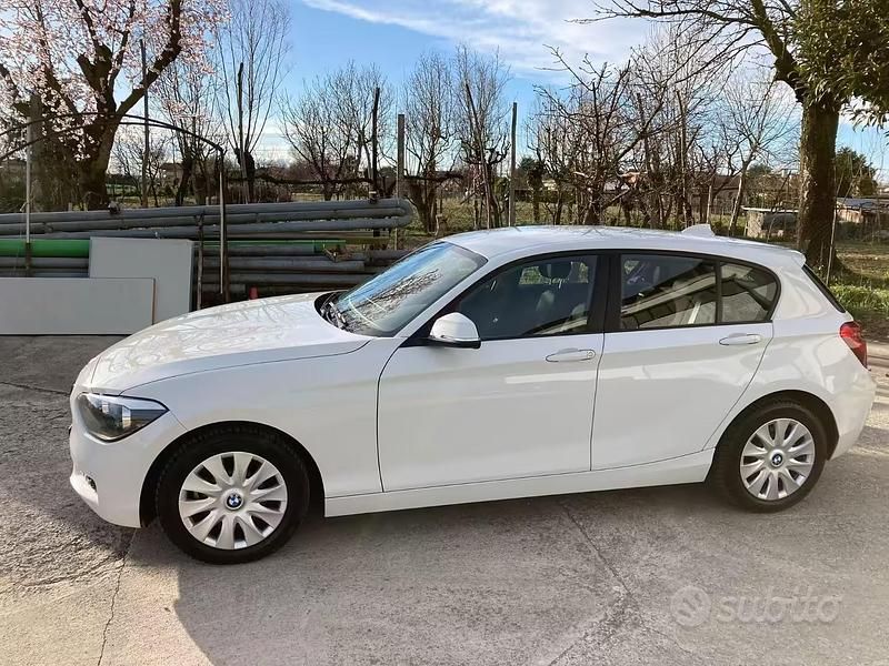Usata BMW 116 116 CV (85 kW) 2013 Bianco Utilitaria