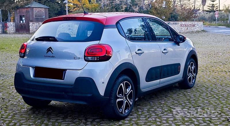 Usata Citroën C3 PureTech 82 CV (60 kW) 2018 Grigio Berlina
