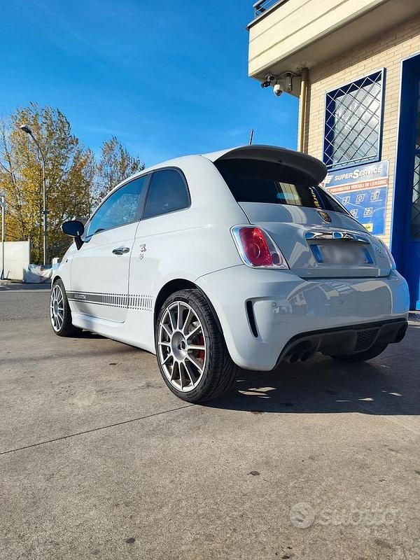 Usata Abarth 595 Turismo 159 CV (116 kW) 2014 Grigio Berlina