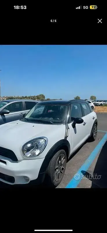 Usata Mini Cooper SD Countryman 143 CV (105 kW) 2012 Bianco SUV