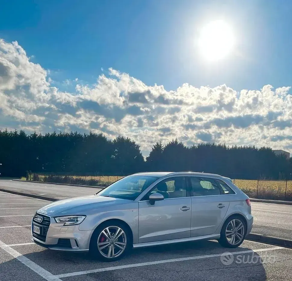 Usata Audi A3 Sport 150 CV (110 kW) 2017 Grigio Berlina