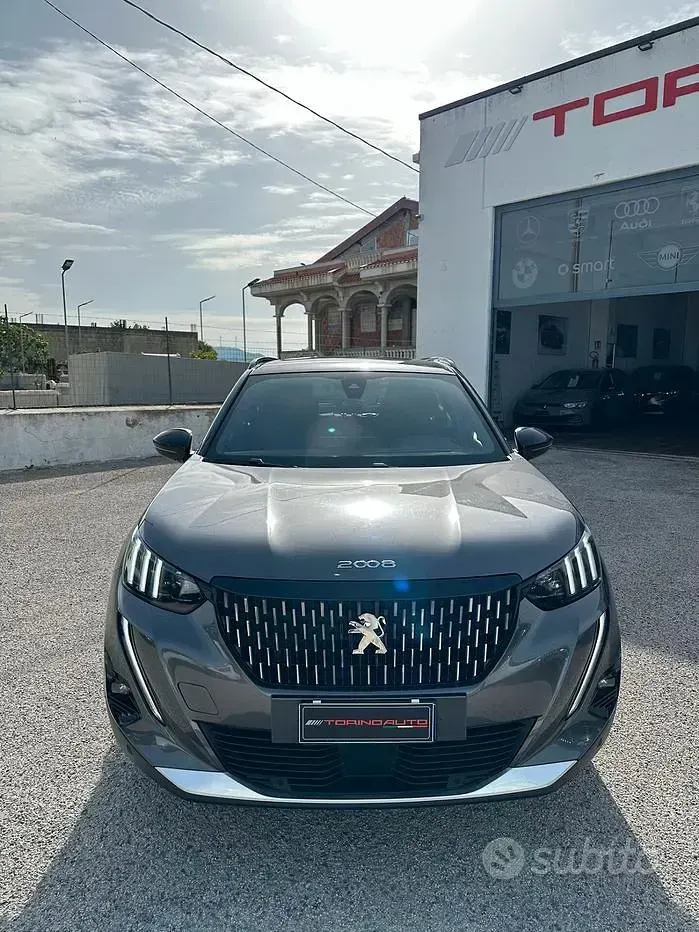 Brugt Peugeot 2008 GT-line 131 HK (96 kW) 2020 Grå SUV