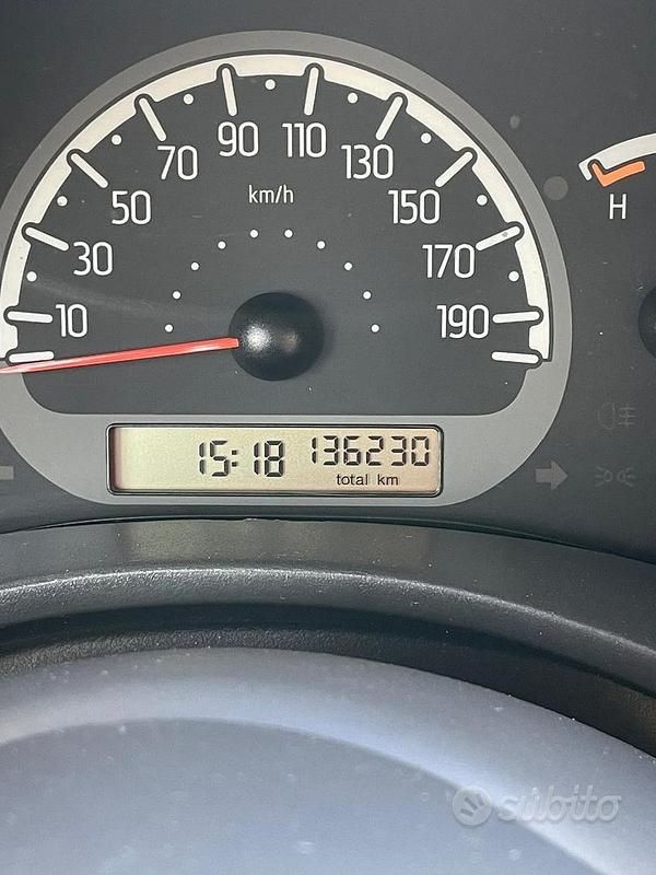 Usata Fiat Panda Active 69 CV (50 kW) 2011 Rosso Utilitaria