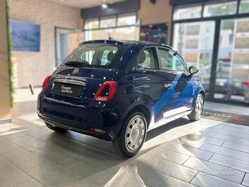 Usata Fiat 500 Pop 69 CV (50 kW) 2019 Blu/azzurro(met.) Berlina