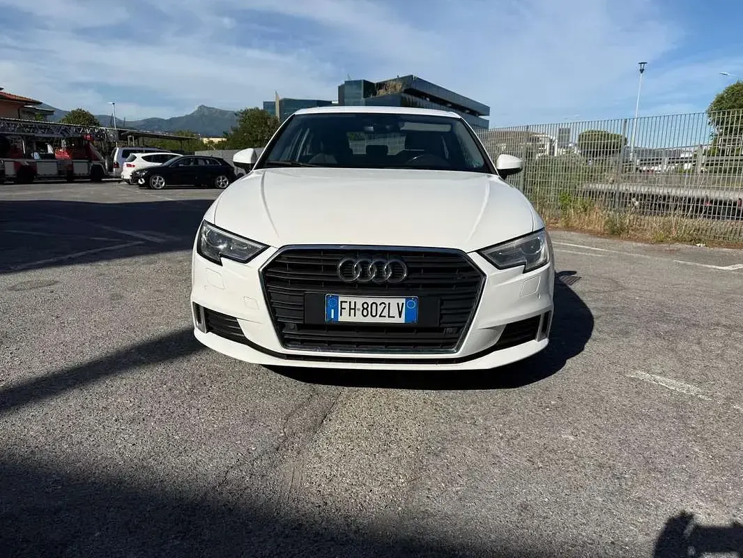 Usata Audi A3 Sport 110 CV (80 kW) 2017 Bianco Berlina