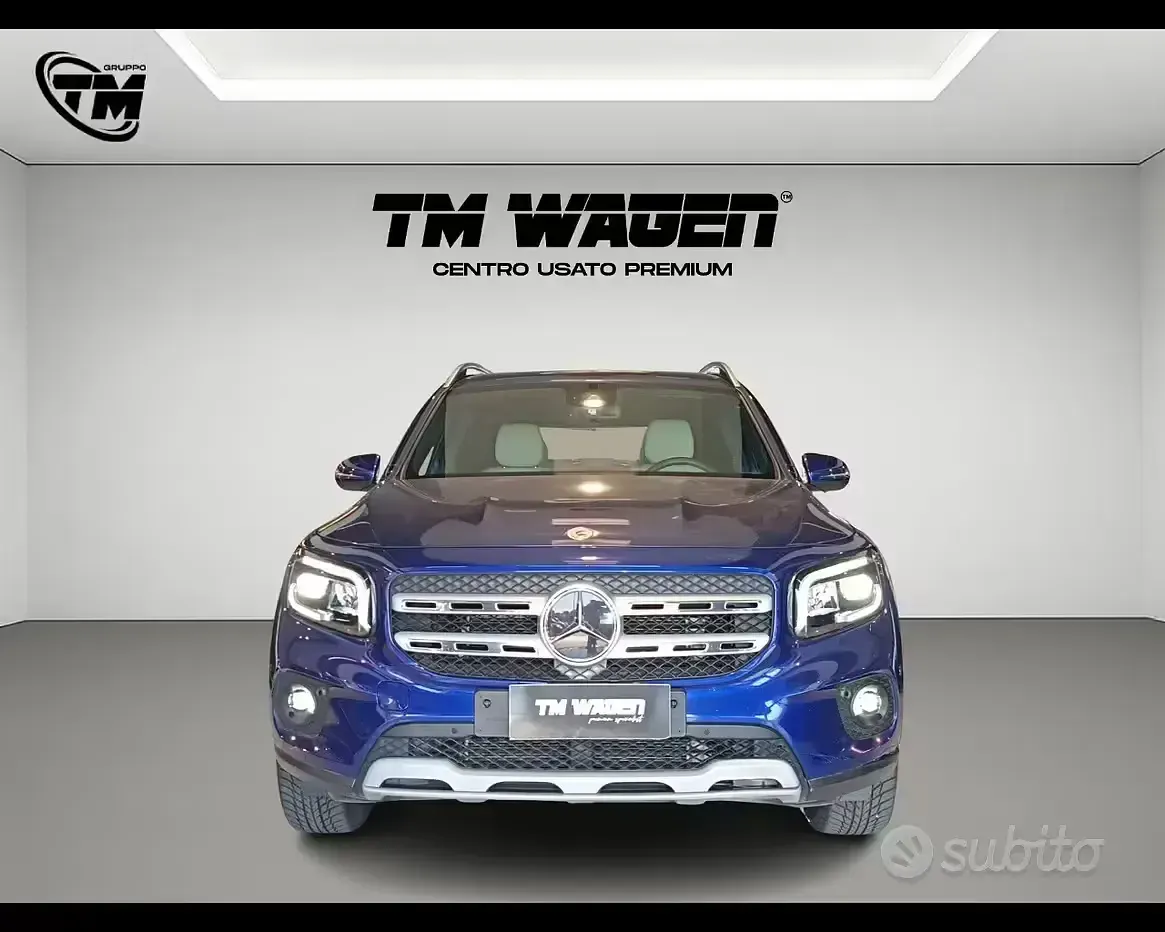 Usata Mercedes GLB180 Business 116 CV (85 kW) 2021 Blu SUV