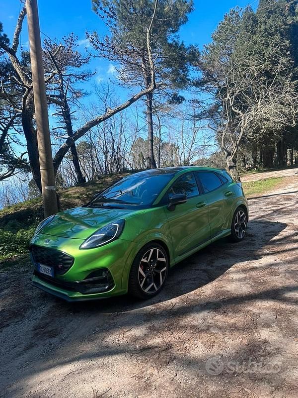 Usata Ford Puma Limited 200 CV (147 kW) 2020 Verde Berlina