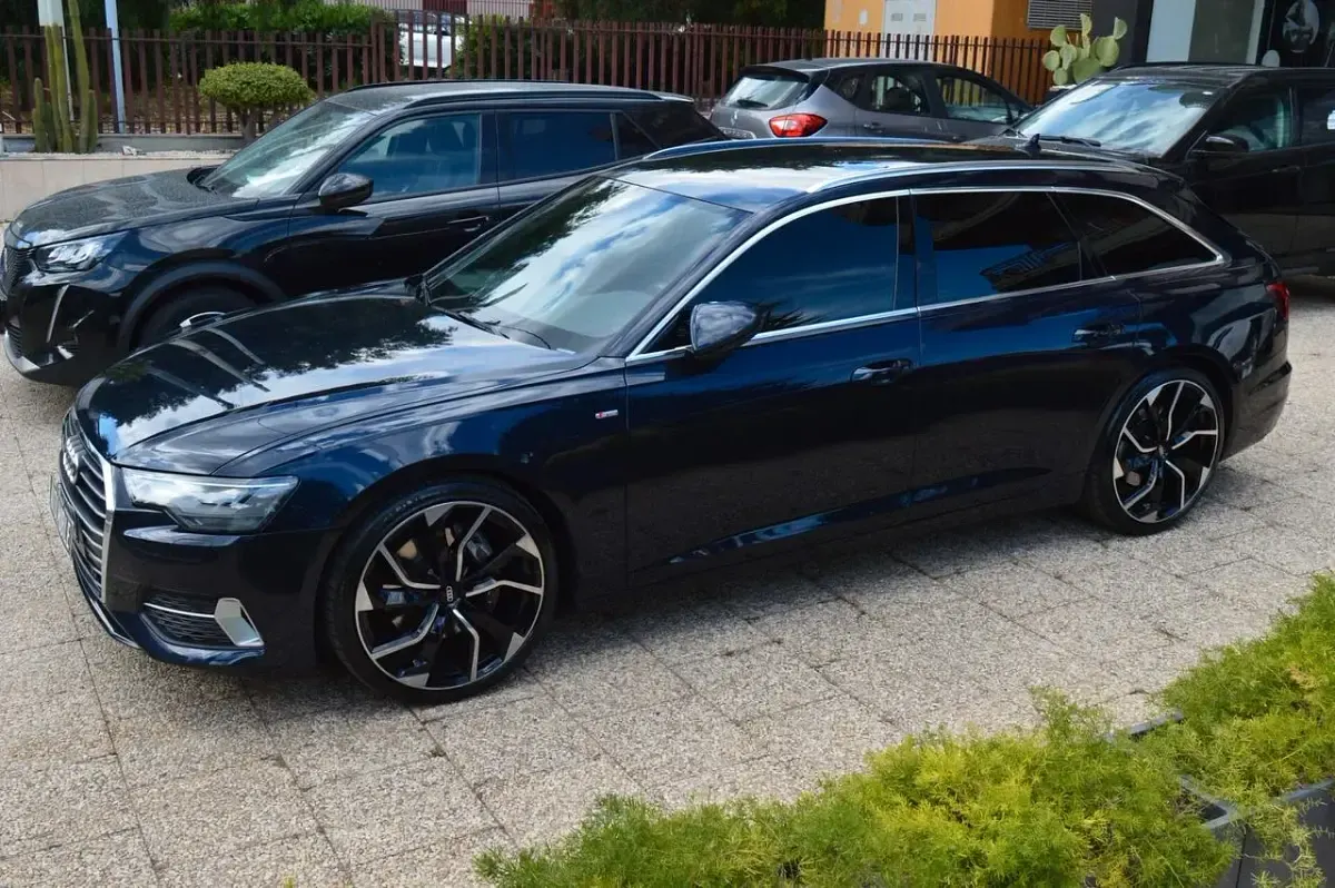 Usata Audi A6 S-Line 285 CV (209 kW) 2018 Blu Berlina