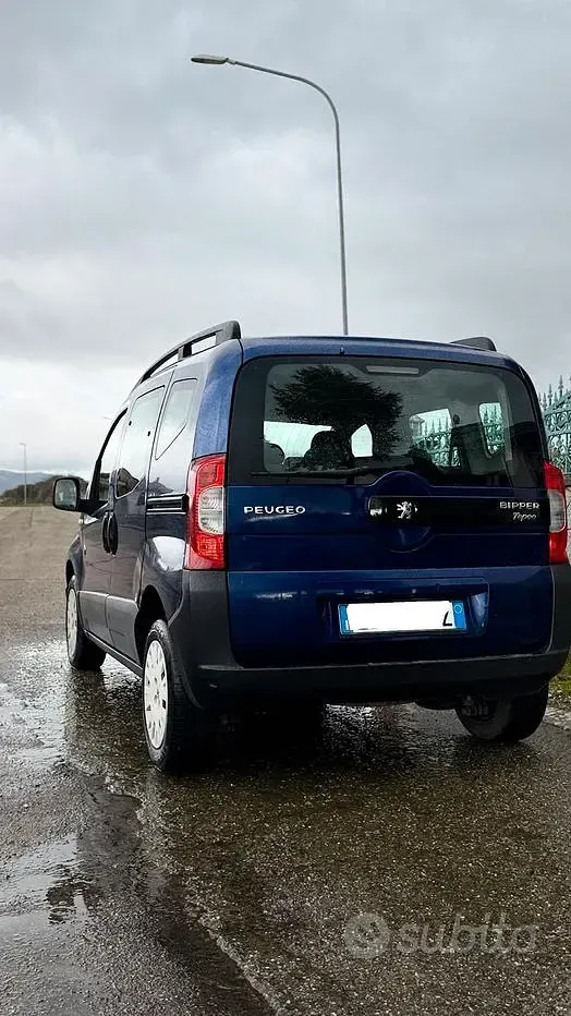 Usata Peugeot Bipper 73 CV (53 kW) 2010 Blu Monovolume