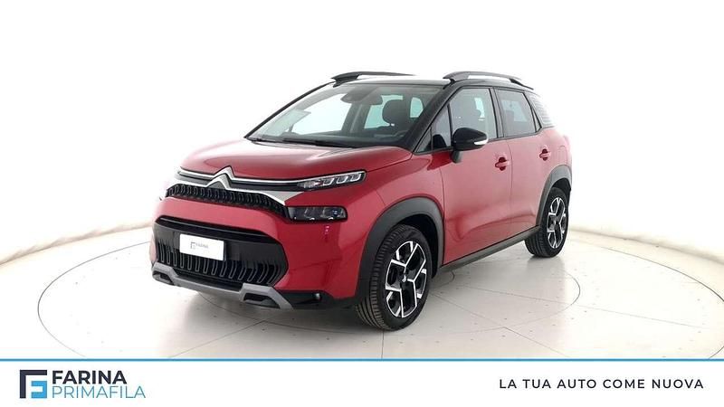 Rosso Usata 2024 Citroën C3 Aircross PureTech SUV | 16.400 € (Buon prezzo) - Immagine 1/4