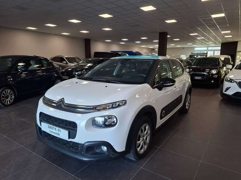 Usata Citroën C3 Feel 82 CV (60 kW) 2018 Bianco Utilitaria