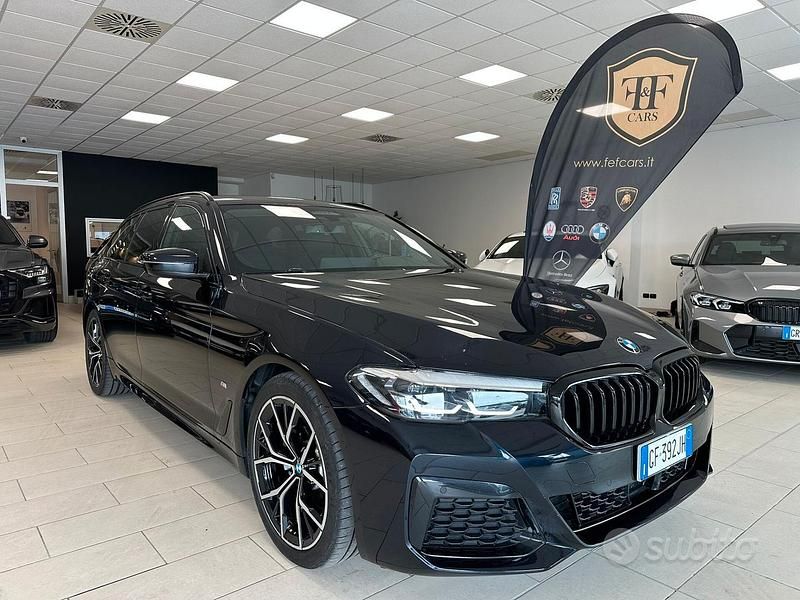 Usata BMW 520 M Sport 190 CV (139 kW) 2021 Nero Station wagon